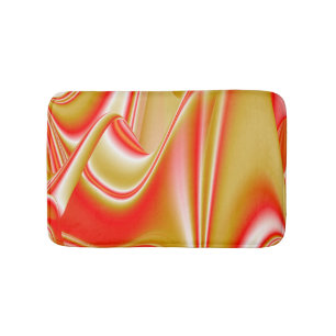 Tapete De Banheiro Amor e Abstrato 3D Rainbowart Dourado