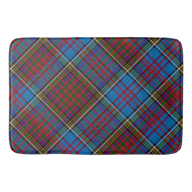 Tapete De Banheiro Anderson Clan Tartan (diagonal) (Frente)