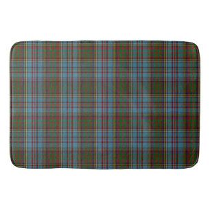 Tapete De Banheiro Anderson Clan Tartan - Padrão de Xadrez Escocês