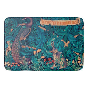 Tapete De Banheiro Animais na Floresta, William Morris