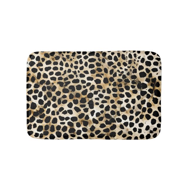Tapete De Banheiro Animal Print - Bath Mat (frente)