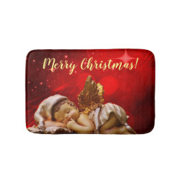 Tapete De Banheiro Anjo Dormindo Bebê Jesus Natal