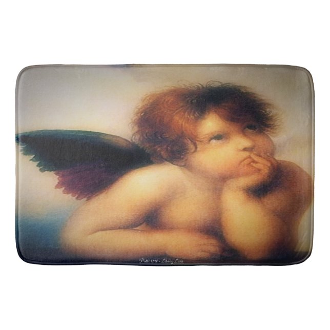 Tapete De Banheiro Anjo Putti (Frente)