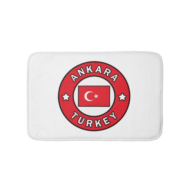 Tapete De Banheiro Ankara Turquia (frente)