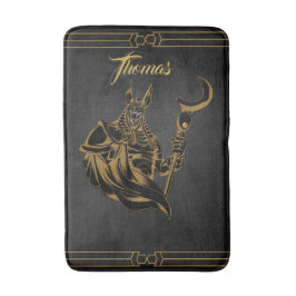 Tapete De Banheiro Anubis antigo do Egito.