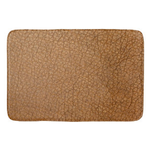 Tapete De Banheiro aparência de couro falso