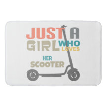 Apenas uma garota que ama seu patinete