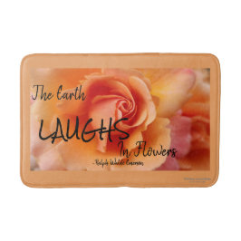 Tapete De Banheiro Apricot Peach Rosa Flower Close (Fechar foto)