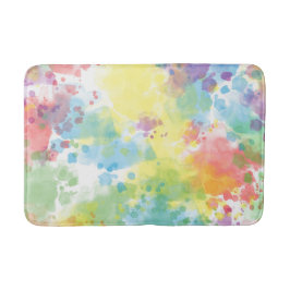 Tapete De Banheiro Aquarela