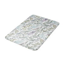 Aquarela Botânica Verde Azul