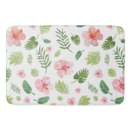 Tapete De Banheiro Aquarela Tropical