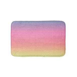Tapete De Banheiro Arco-íris de Ombre