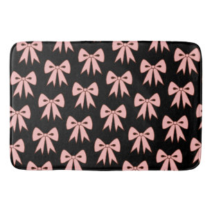 Tapete de Banheiro Arco Íris Preto Rosa Retro