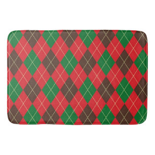 Tapete De Banheiro Argyle