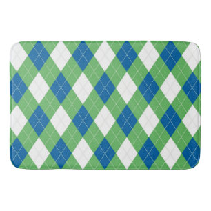 Tapete De Banheiro Argyle