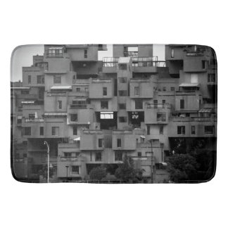 Tapete De Banheiro Arquitetura em Preto e Branco 