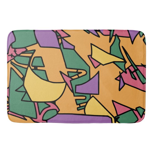 Tapete De Banheiro Arroz festivo (Frente)