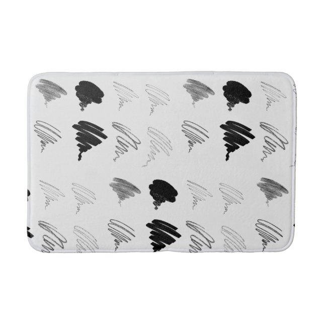 Tapete De Banheiro Art Brusn Bath Mat (Frente)