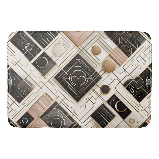Tapete De Banheiro Art Deco (Frente)