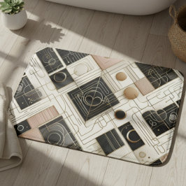 Tapete De Banheiro Art Deco