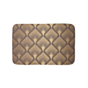 Tapete De Banheiro Art Deco Glamor: Escalas de Ouros.