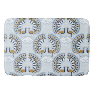 Tapete De Banheiro Art Deco retro Peacock