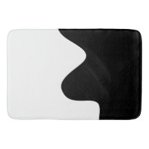 Arte abstrata minimalista moderna em preto e branc