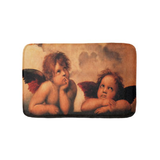 Tapete De Banheiro Arte angélico do querubim de Raphael