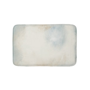 Tapete De Banheiro Arte Dourada Abstrato Azul Contemporânea