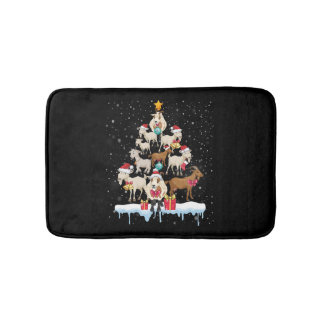 Tapete De Banheiro Árvore Natal Pega Camisa T