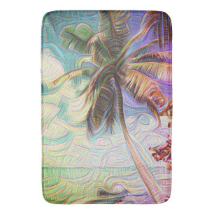 Tapete De Banheiro Árvore Palm abstrato