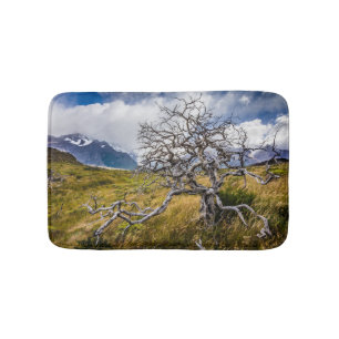 Tapete De Banheiro Árvore queimada, Torres del Paine, Chile