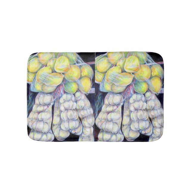 Tapete De Banheiro As Maravilhas dos Mercados Molhados, Singapura (frente)