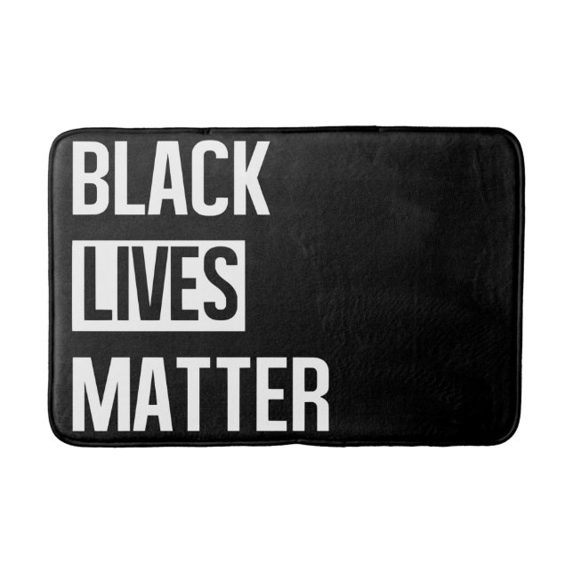 Tapete De Banheiro As Vidas Negras Importam (Frente)