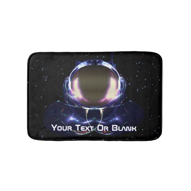 Tapete De Banheiro Astronauta Fractal (frente)