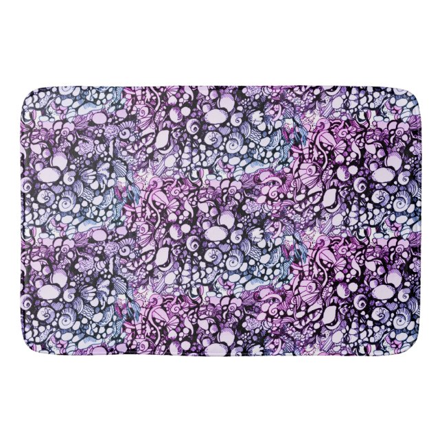 Tapete De Banheiro aterros e pedregulhos de mesa curta (Frente)