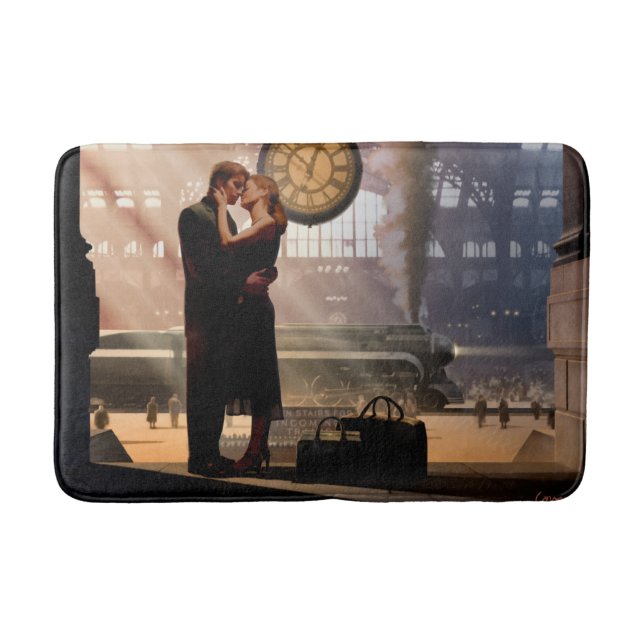 Tapete De Banheiro Au Revoir 2 (Frente)