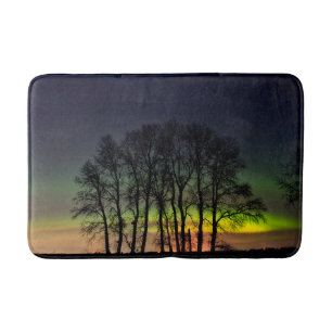 Tapete De Banheiro Aurora Boreal Manitoba Canadá Grande Pointe