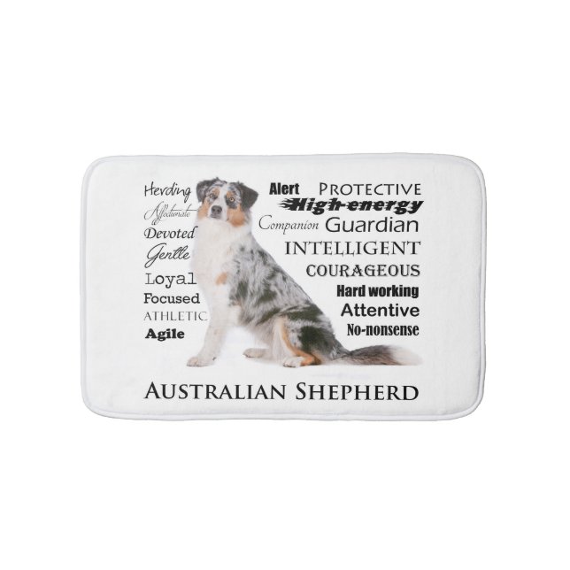 Tapete De Banheiro Aussie Traits Bath Mat (frente)