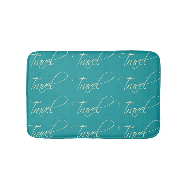 Tapete De Banheiro Austrália:Viagem Bath Mat (frente)
