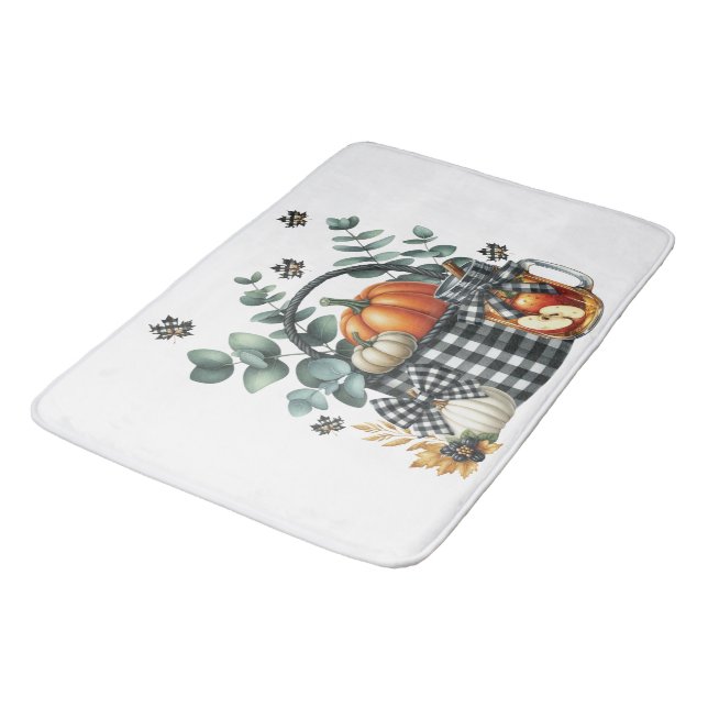 Tapete De Banheiro Autumn Harvest Bath Mat (Angulado)