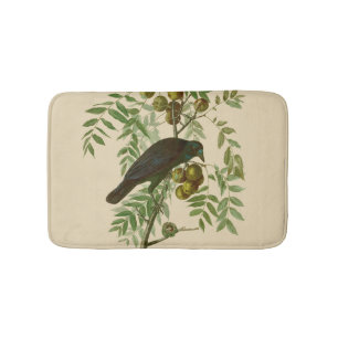 Tapete De Banheiro Ave Negra Americana da Audubon