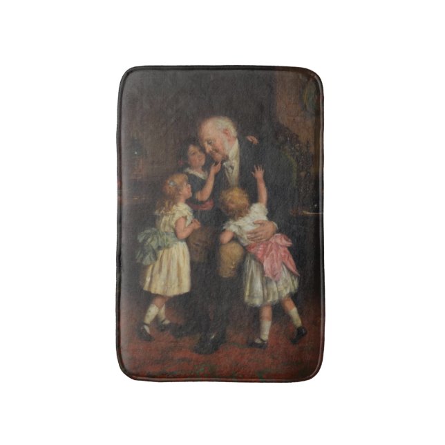 Tapete De Banheiro Avô (por Joseph Clark) (Frente Vertical)