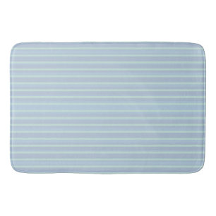 Tapete De Banheiro Azul de Shimmering Moderno Striped