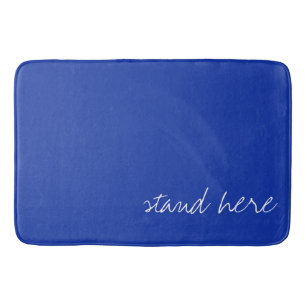 Tapete De Banheiro Azul egípcio personalizado