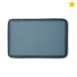 Tapete De Banheiro Azul Escuro Azul Claro Monocromático Simples