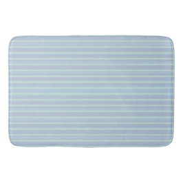 Tapete De Banheiro Azul Listrado Brilhante Moderno