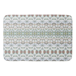 Tapete De Banheiro Azul Teal Padrão