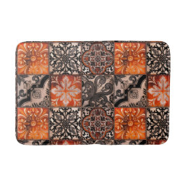 Tapete De Banheiro Azulejo de Tangerina