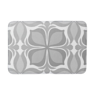 Tapete De Banheiro Azulejos geolétricos neutros